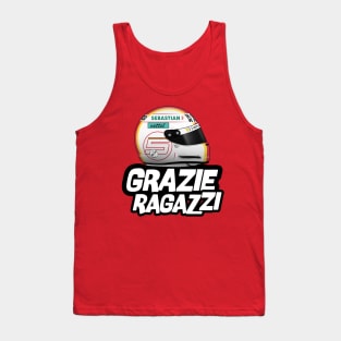 Grazie Ragazzi - Sebastian Vettel Tank Top